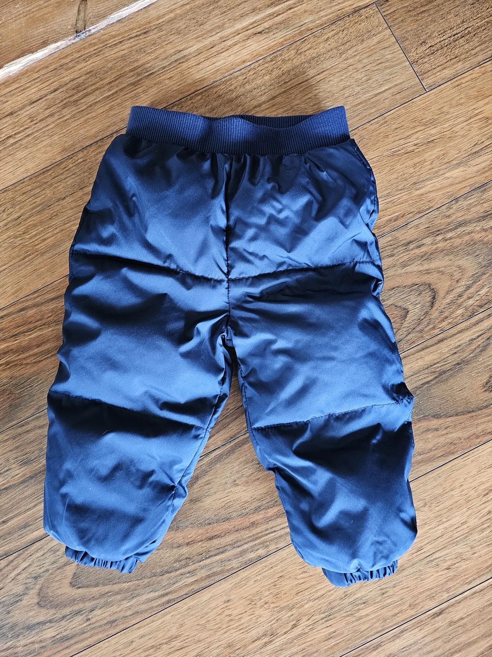 Old Navy Navy Puffer Jogger Pants